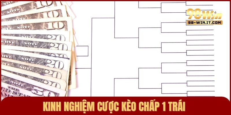 Chia sẻ kinh nghiệm đặt cược chấp 1 trái hiệu quả